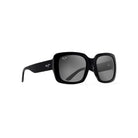 Maui Jim Two Steps Polarized Sunglasses BlackGloss NeutralGrey