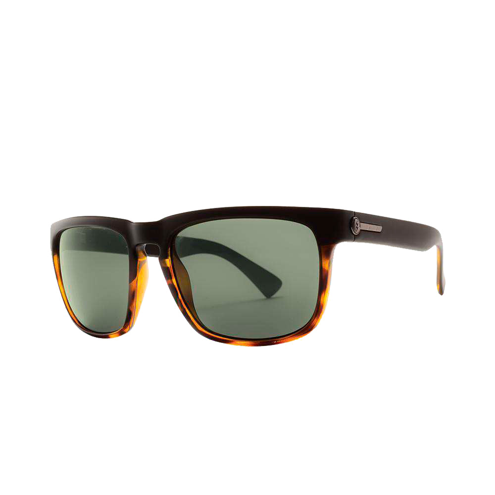 Electric Knoxville Polarized Sunglasses Darkside Tort Ohm-Grey Square