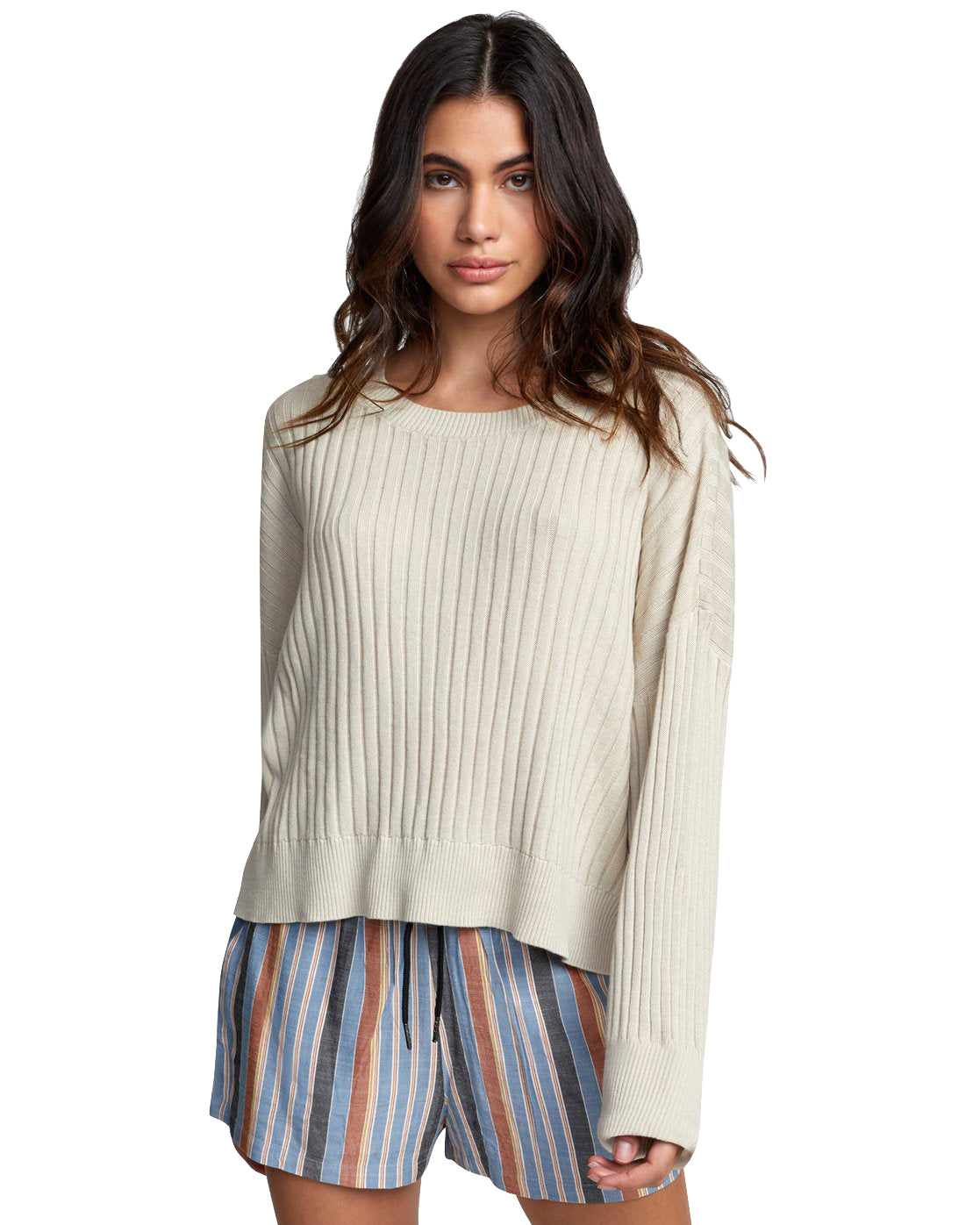 RVCA Sydney Sweater  OAT-Oatmeal S