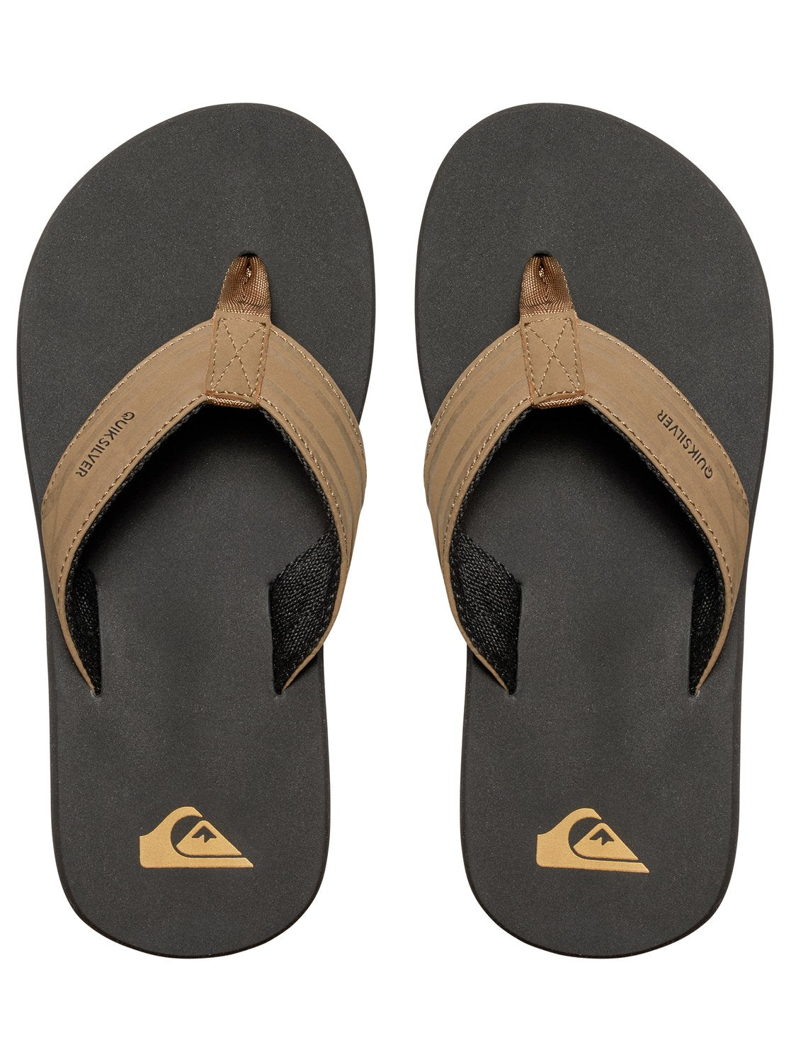 Quiksilver Monkey Wrench Youth Sandal Tan 13 C