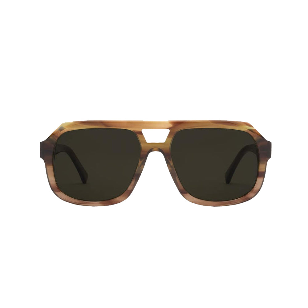 Electric Augusta Polarized Sunglasses Spring Tort Grey