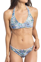 Reel Skipper Reversible Skipper Bikini Bottom FishFriends/Mist XS