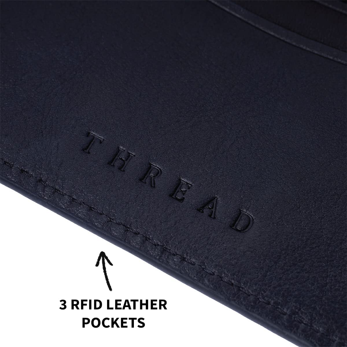 Thread Wallets BiFold Wallet  Black Onesize