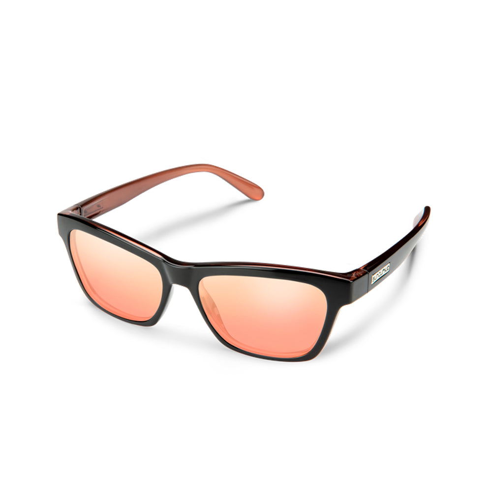 SunCloud Quest Polarized Sunglasses RoseBlackPaint PinkGoldMirror