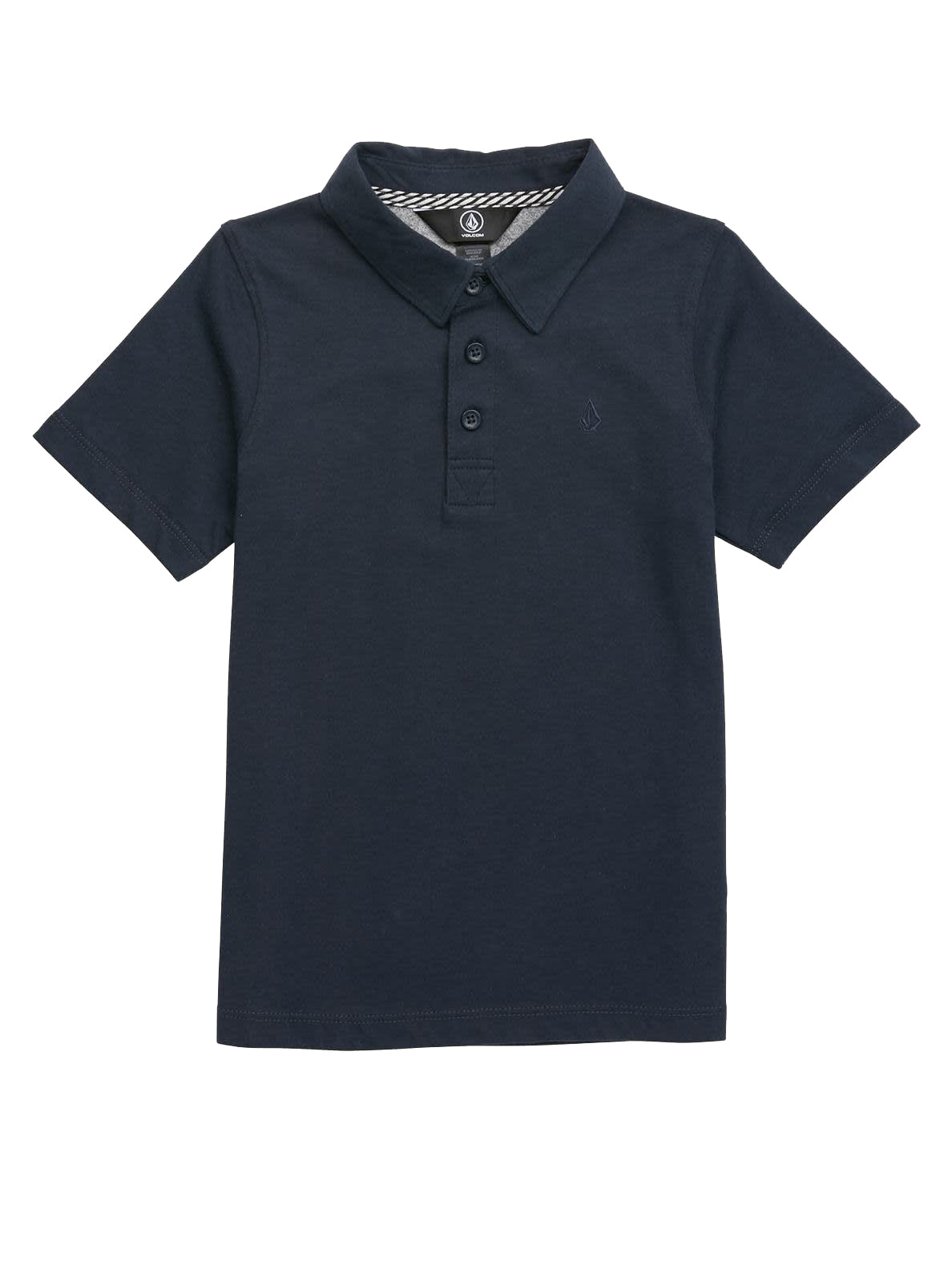 Volcom Wowzer Short Sleeve Kids Polo Shirt NVY-Navy 6