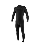 O Neill Hyperfreak 3/2+mm Chest Zip Fullsuit A00-Black-Black S