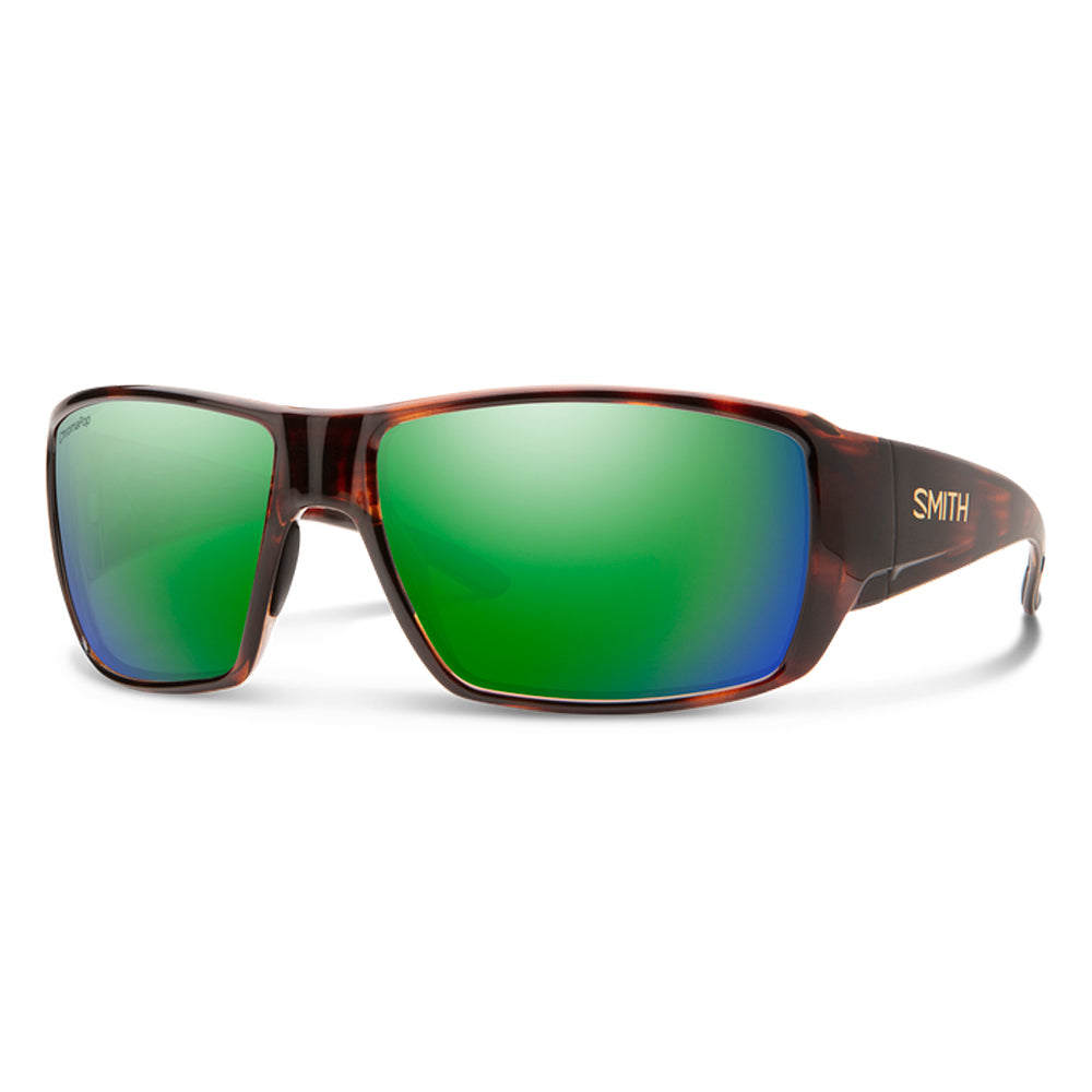 Smith Guides Choice Polarized Sunglasses Tortoise GreenMirror Glass