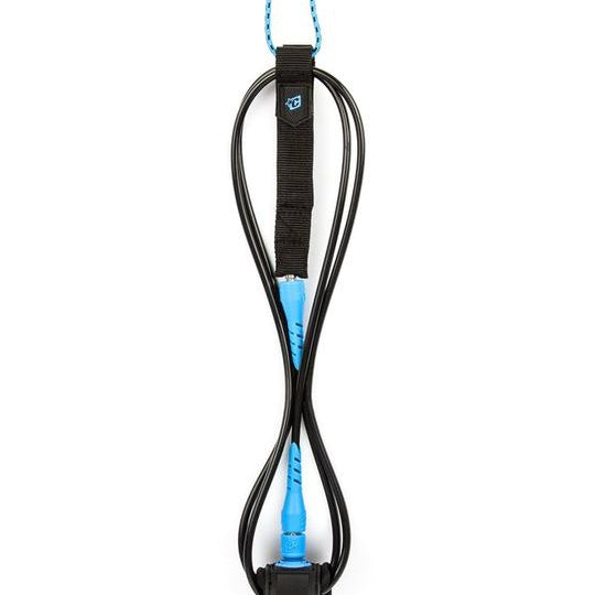 Creatures of Leisure Reliance Comp Leash Black-Cyan 6ft0in