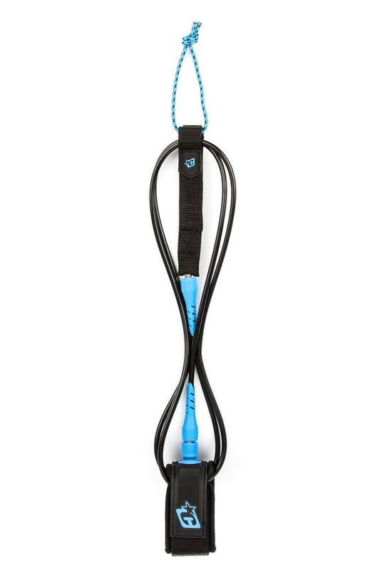 Creatures of Leisure Reliance Comp Leash Black-Cyan 6ft0in