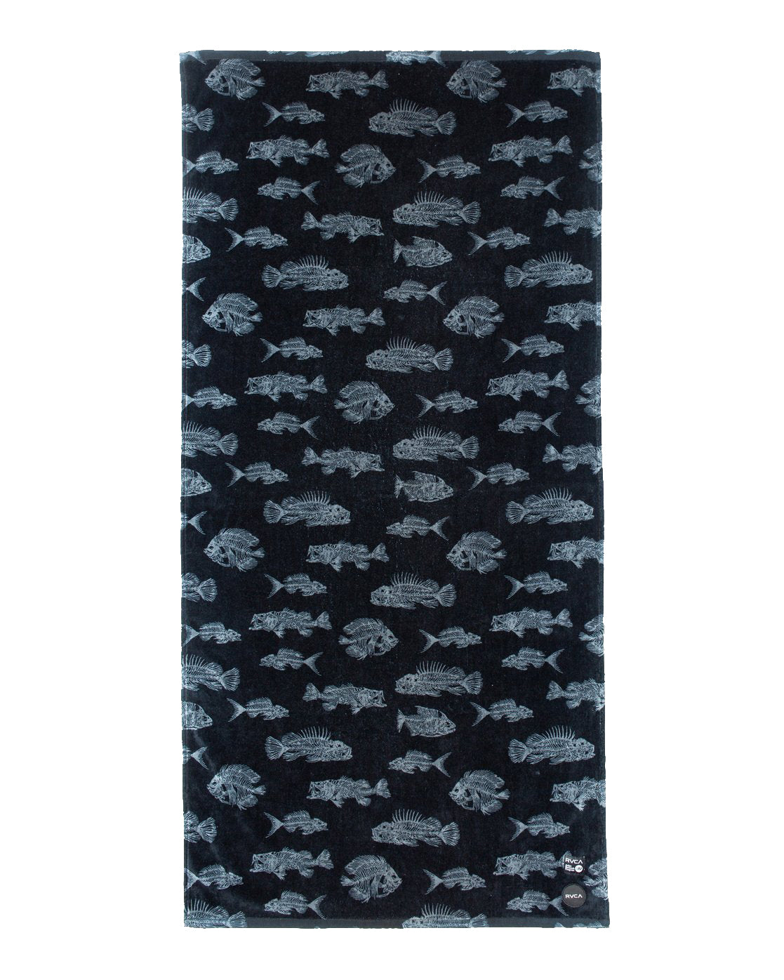 RVCA Horton Fish Towel BLK OS