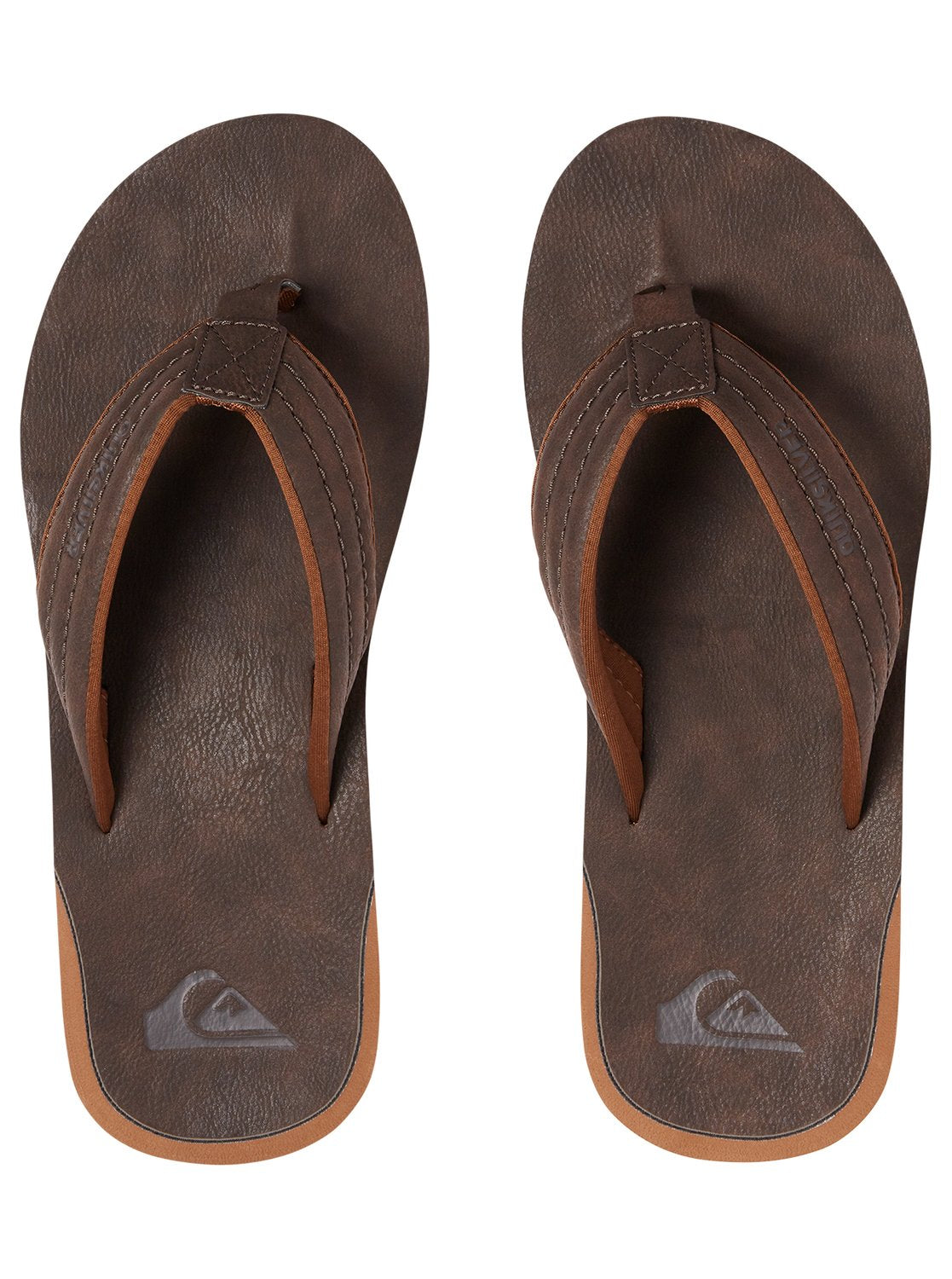 Quiksilver Carver Nubuck Youth Sandal Demitasse 2 Y