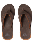 Quiksilver Carver Nubuck Youth Sandal Demitasse 2 Y