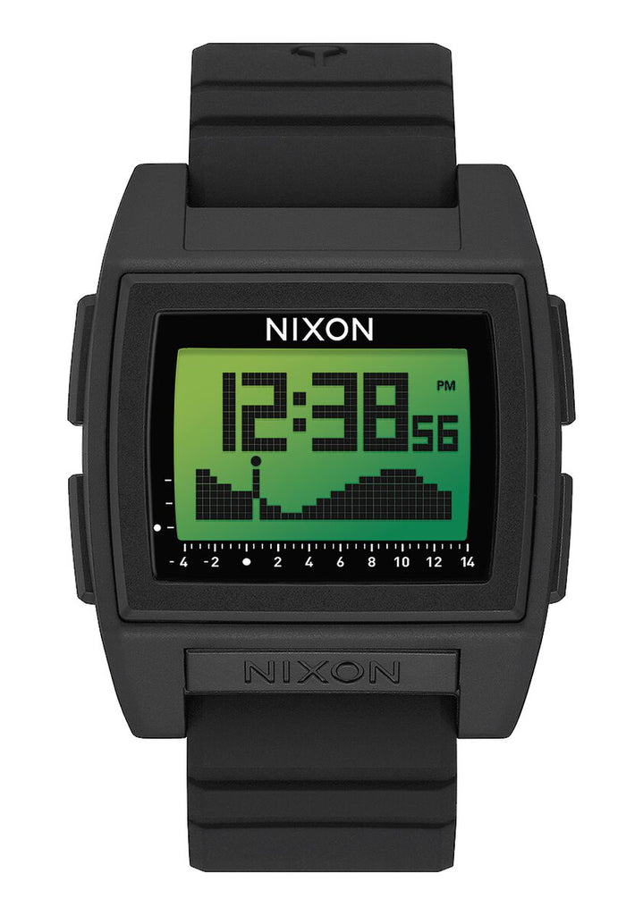 Nixon The Base Tide Pro Watch 3327-Black-Green Positive