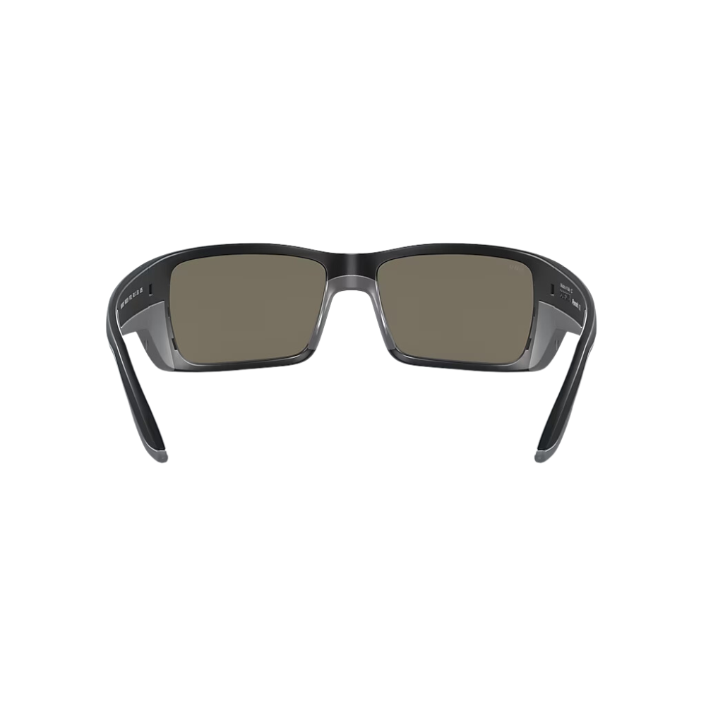 Costa Del Mar Permit Blue Mirror 580G  Matte Black Frame