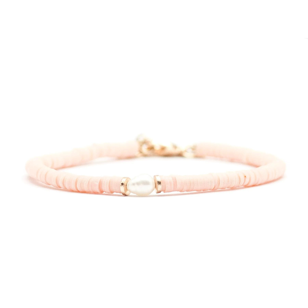 Salty Cali Windansea Bracelet  Pink OS