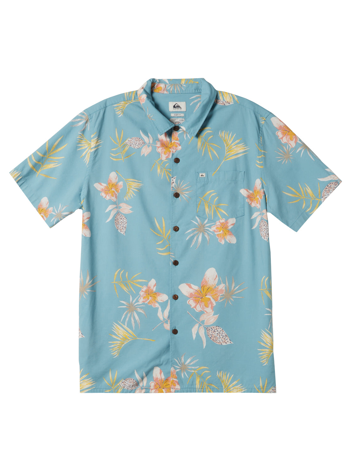 Quiksilver Tropical Floral SS Woven  BJG9 M