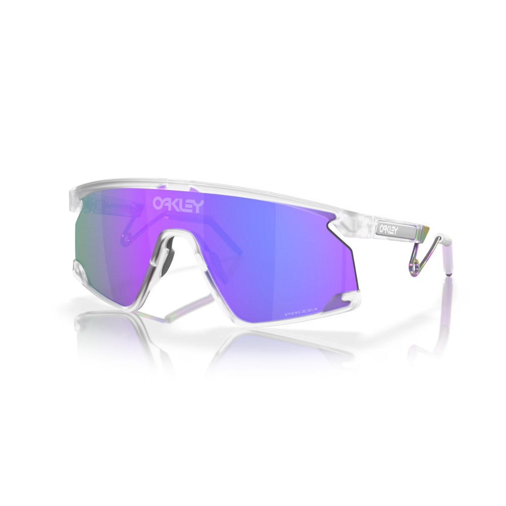 Oakleu BXTR Metal Sunglasses Clear PrizmViolet