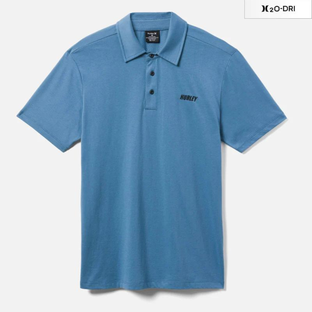 Hurley H2O-Dri Ace Polo H423-MediumBlue M