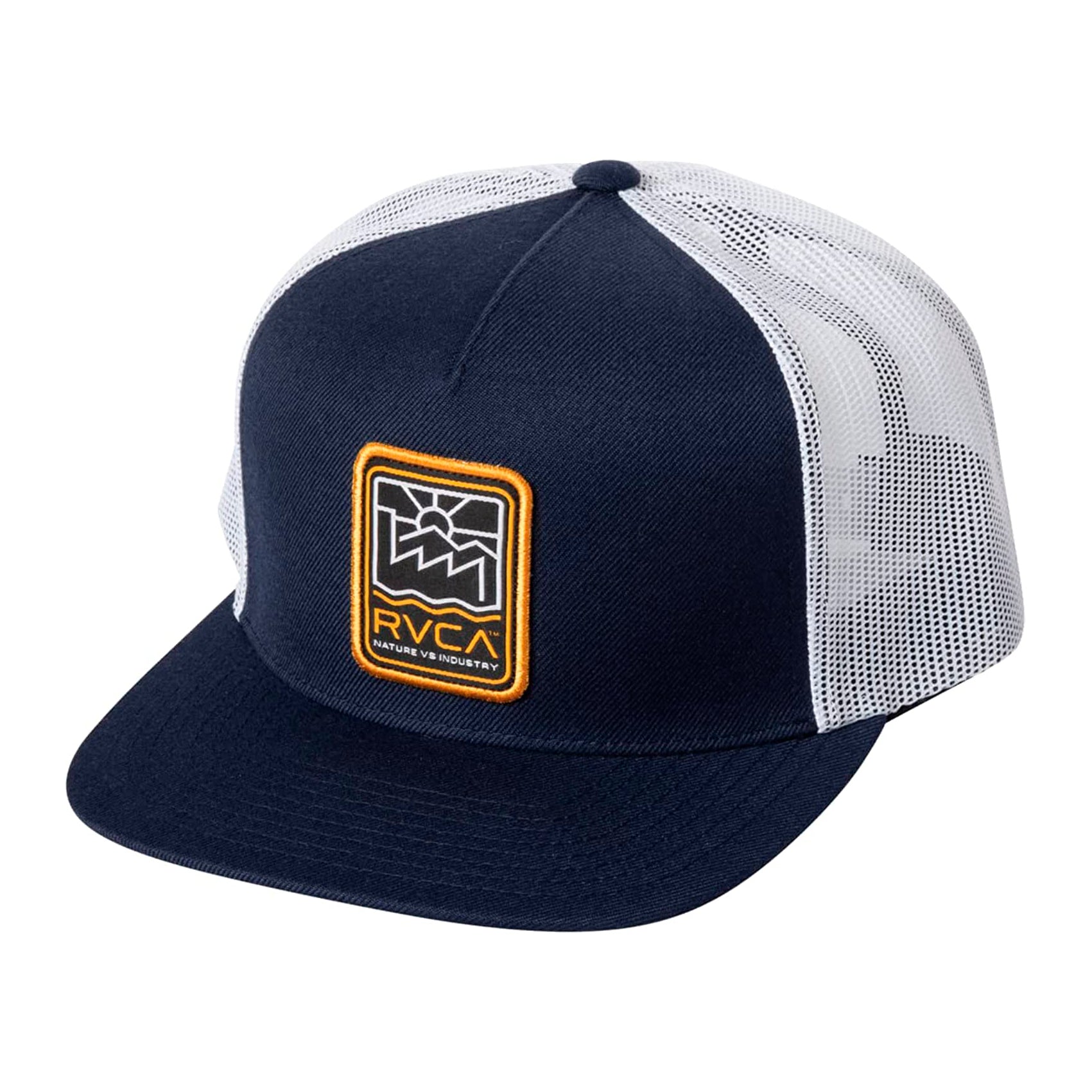 RVCA Gold State Hat NVY OS