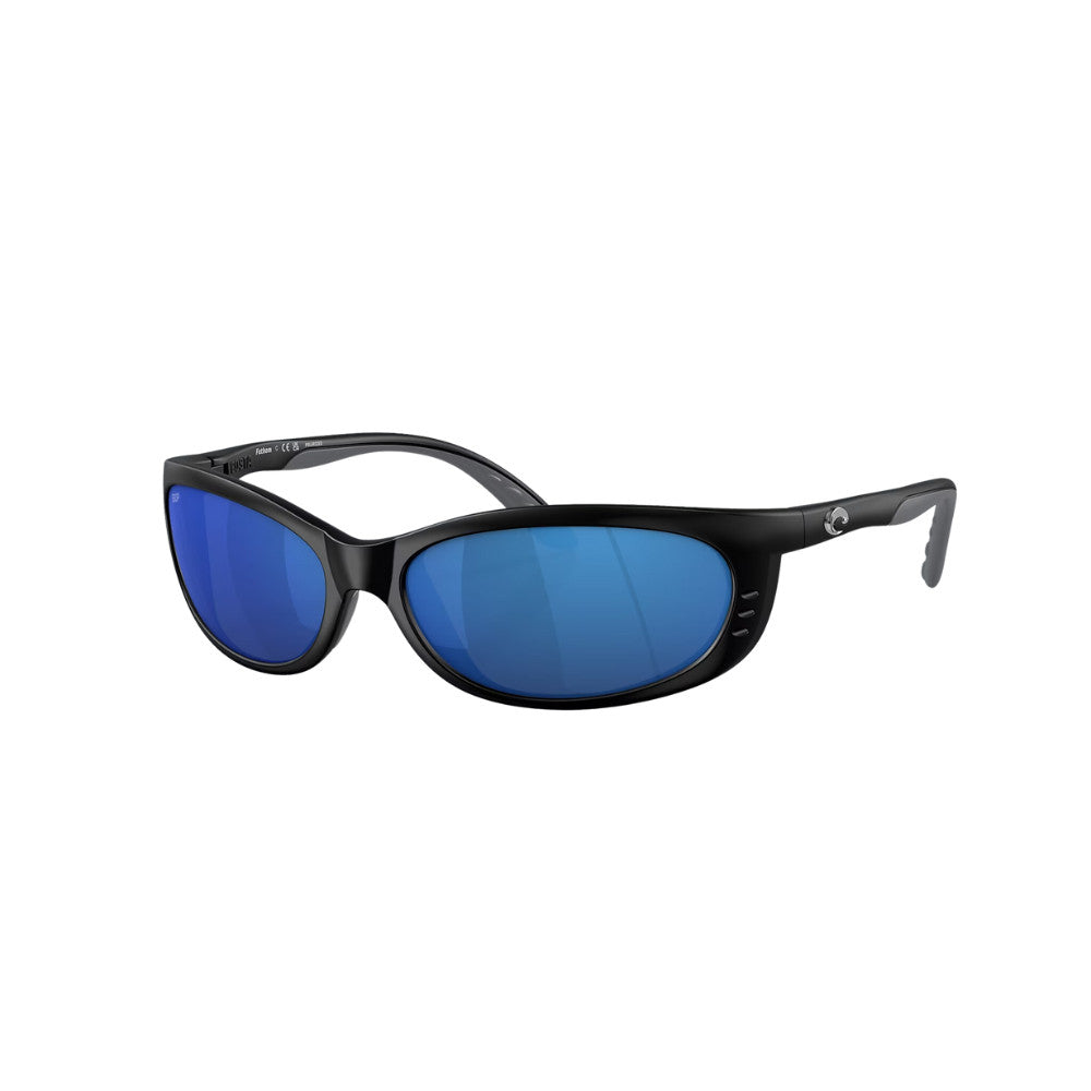 Costa Del Mar Fathom Sunglasses MatteBlack BlueMirror 580P