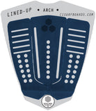 Channel Islands Surfboards Lined-Up Arch Traction Pad 3 Piece 505-Indigo