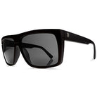 Electric Black Top Sunglasses Gloss Black Ohm Grey Square