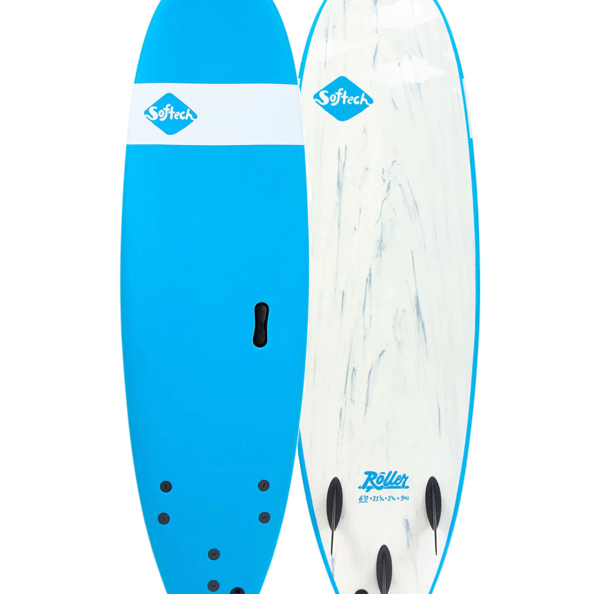 Softech Roller Soft Surfboard Blue 7ft0in