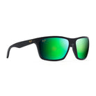 Maui Jim Makoa Polarized Sunglasses TransGreen GreenMirror Square