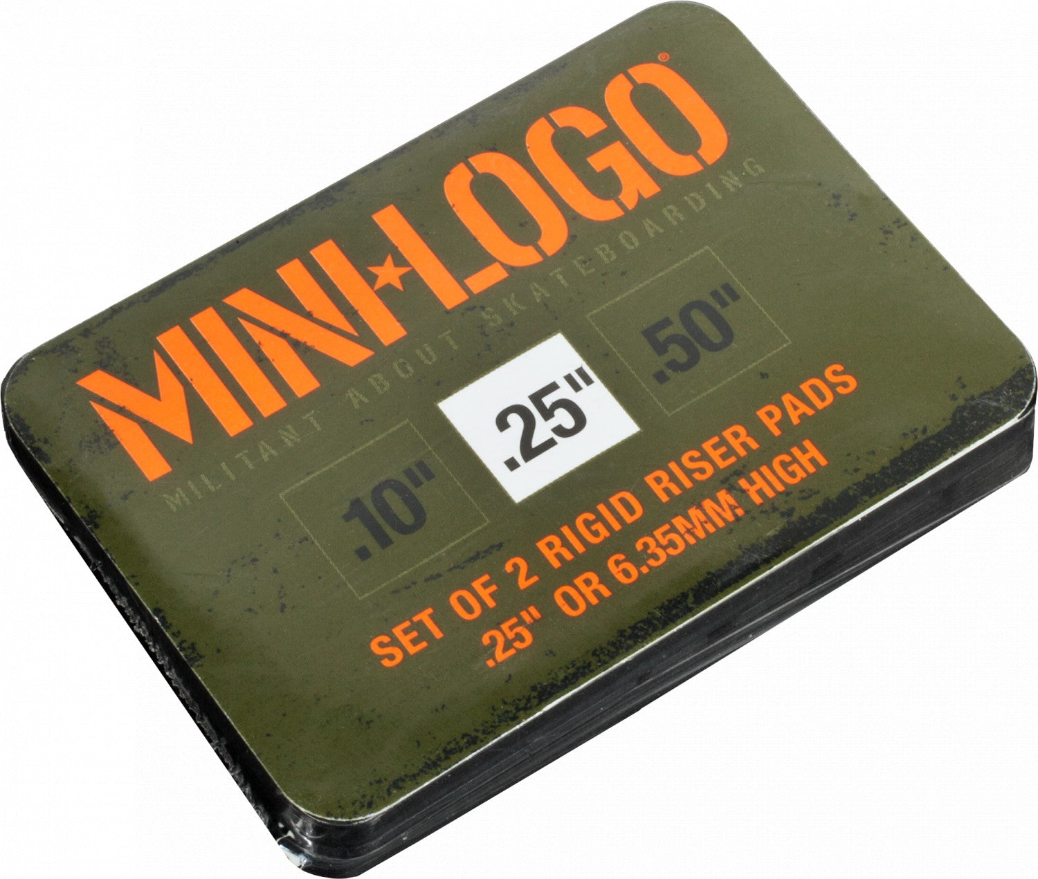Mini Logo Riser Pads 1/4