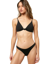 O'neill Pismo Saltwater Solids Bikini Top BLK L