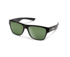 SunCloud Redondo Polarized Sunglasses MatteBlack GrayGreen Square
