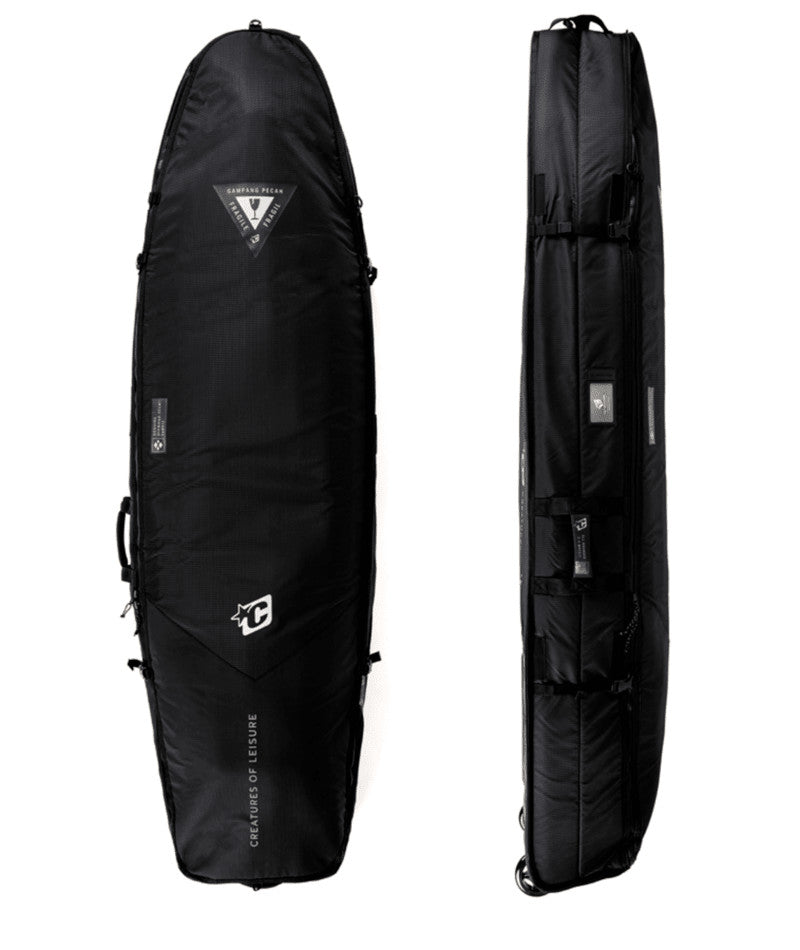 Creatures of Leisure All Rounder 3-4 Board Travel Boardbag Black-Silver 7ft6in