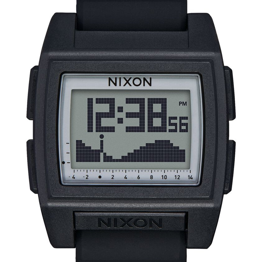 Nixon The Base Tide Pro Watch 867-Black-Positive