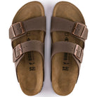 Birkenstock Arizona Womens Sandal Birkibuc-Mocha 5