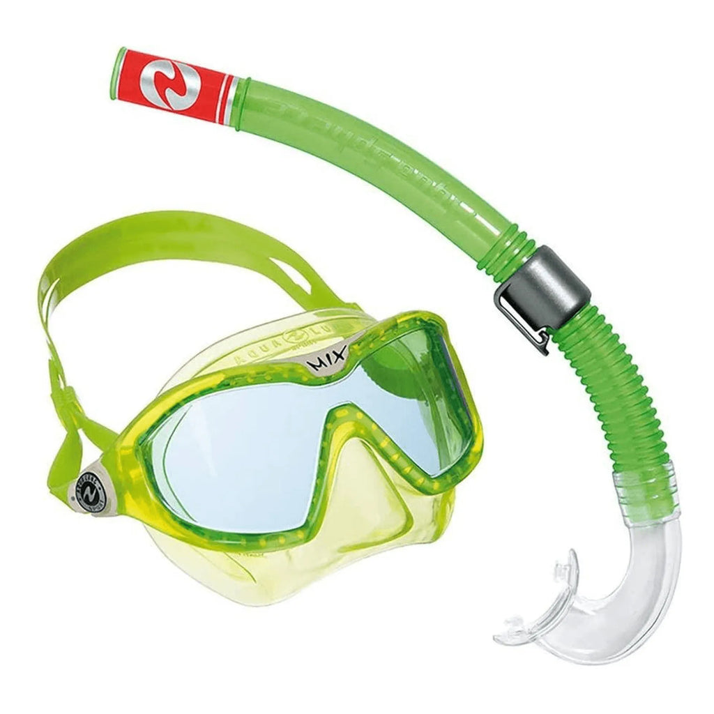 Aqua Lung Mix Junior Snorkel Combo BRGRN