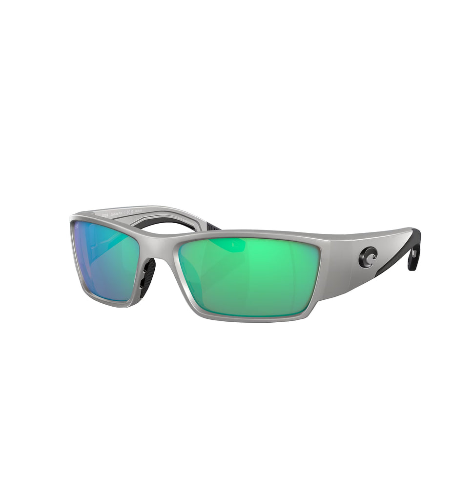 Costa Del Mar Corbina Pro Polarized Sunglasses  SilverMetallic GreenMirror 580G