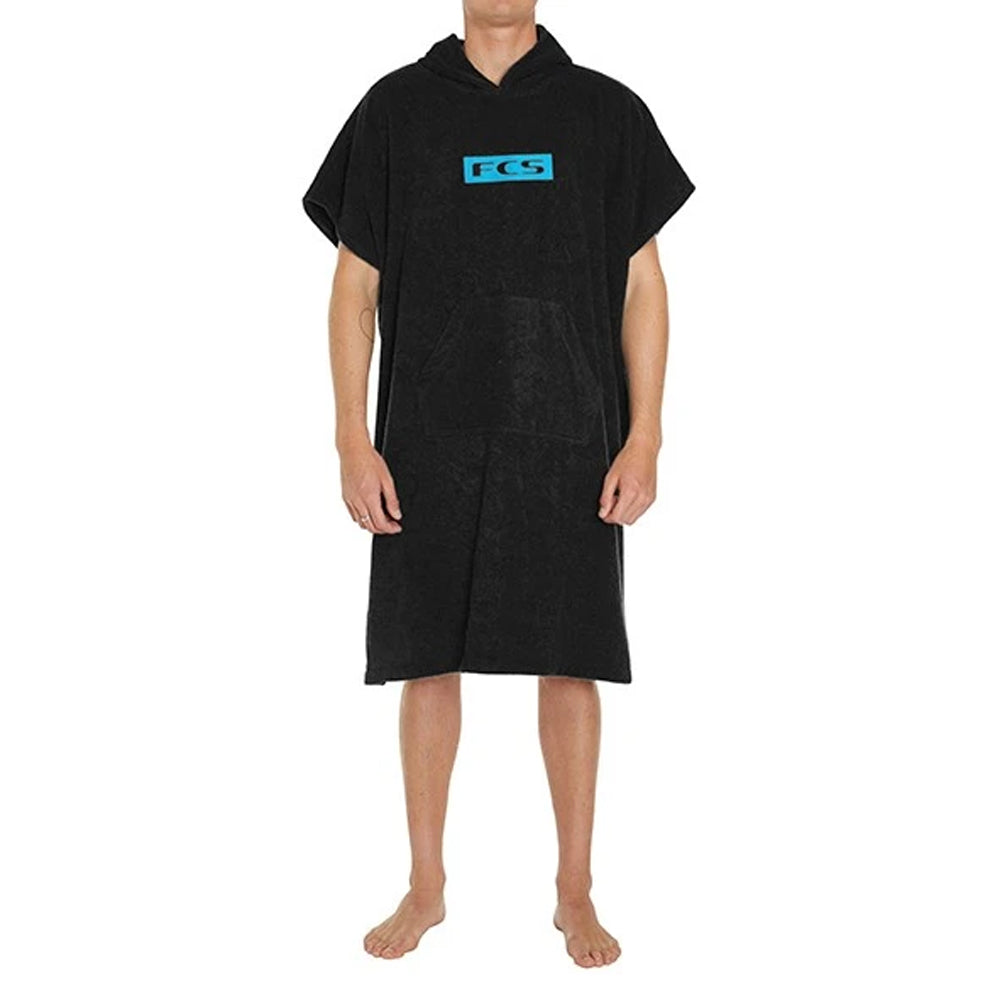 FCS Towel Poncho Black