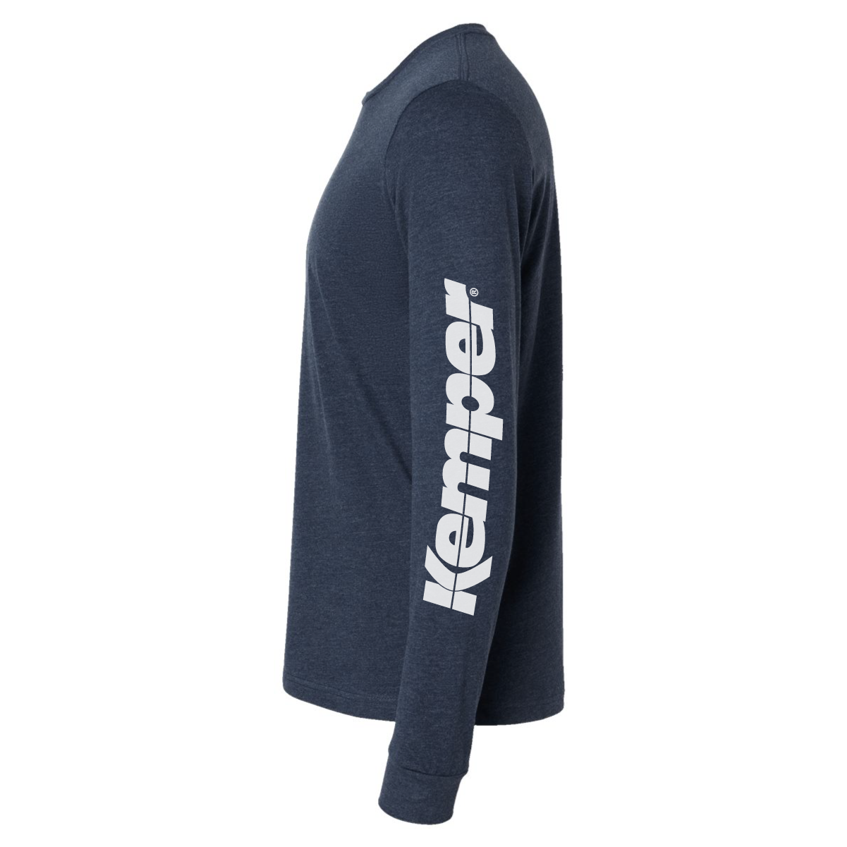 Kemper Men's Geo Logo Knockout Long Sleeve T-Shirt.