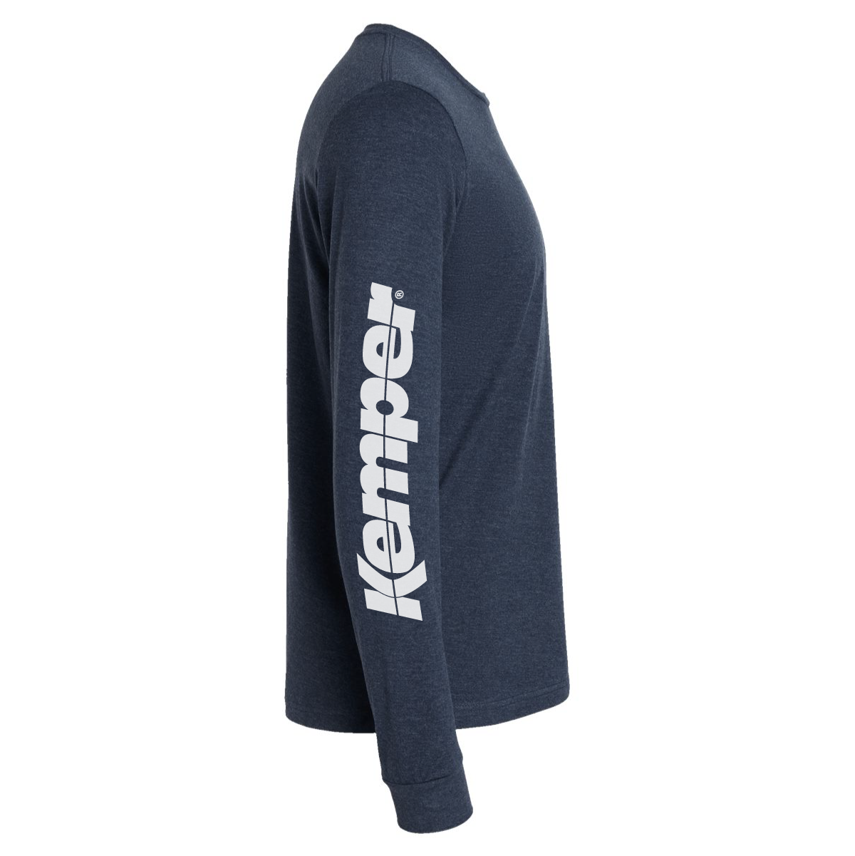 Kemper Men's Geo Logo Knockout Long Sleeve T-Shirt.