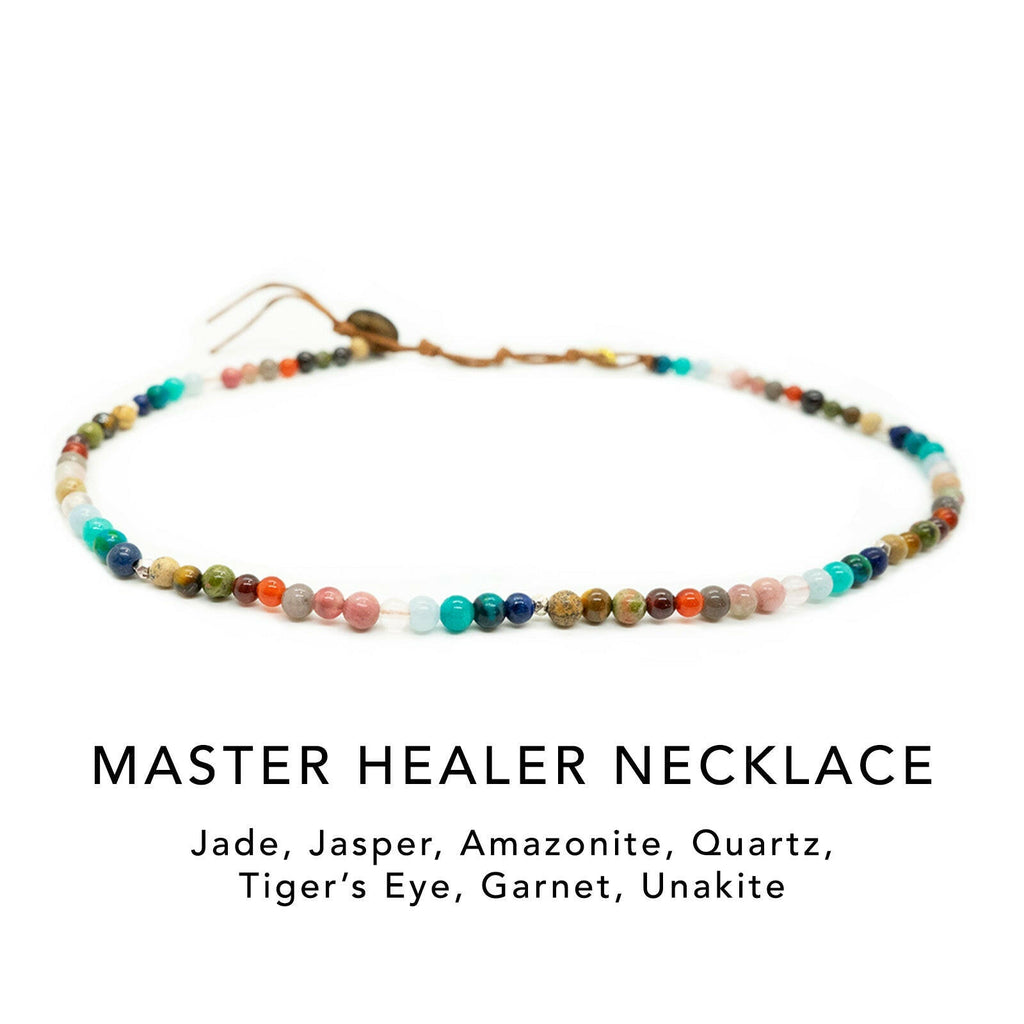 Master Healer 4mm Healing Necklace.