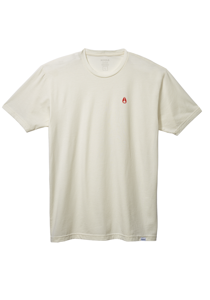 Sparrow T-Shirt - Natural / Red.