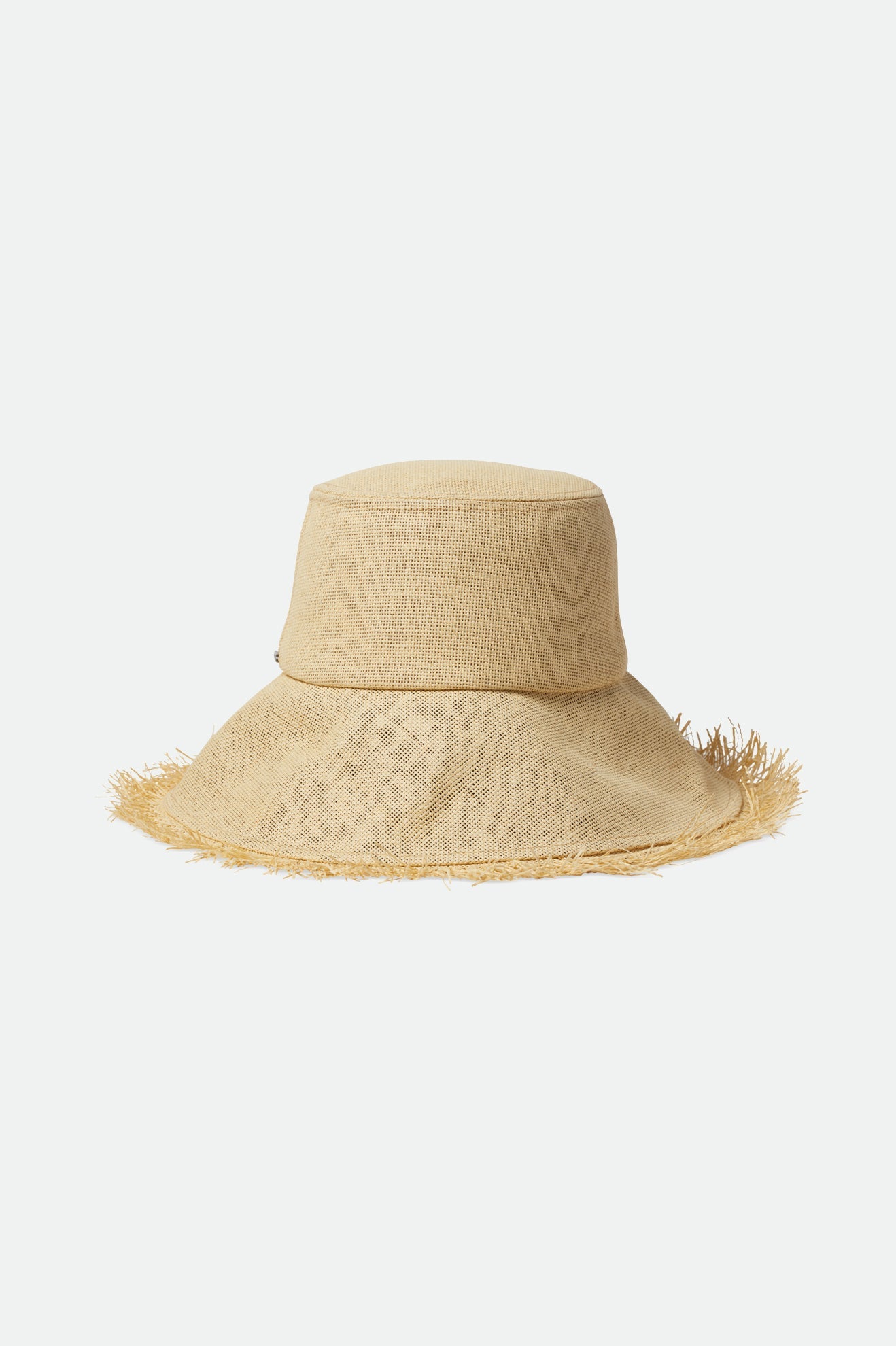 Alice Straw Bucket Hat - Tan.