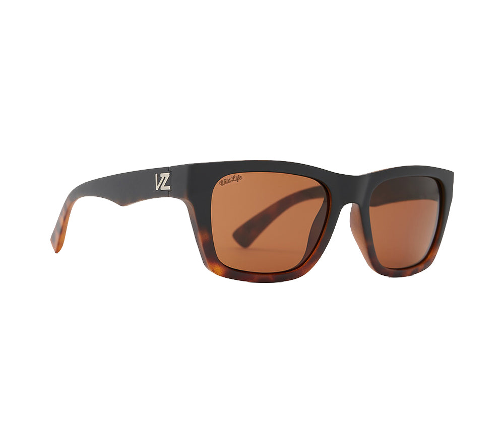 Von Zipper Mode Polarized Sunglasses TNP-Tortuga De/Bronze Polar OS