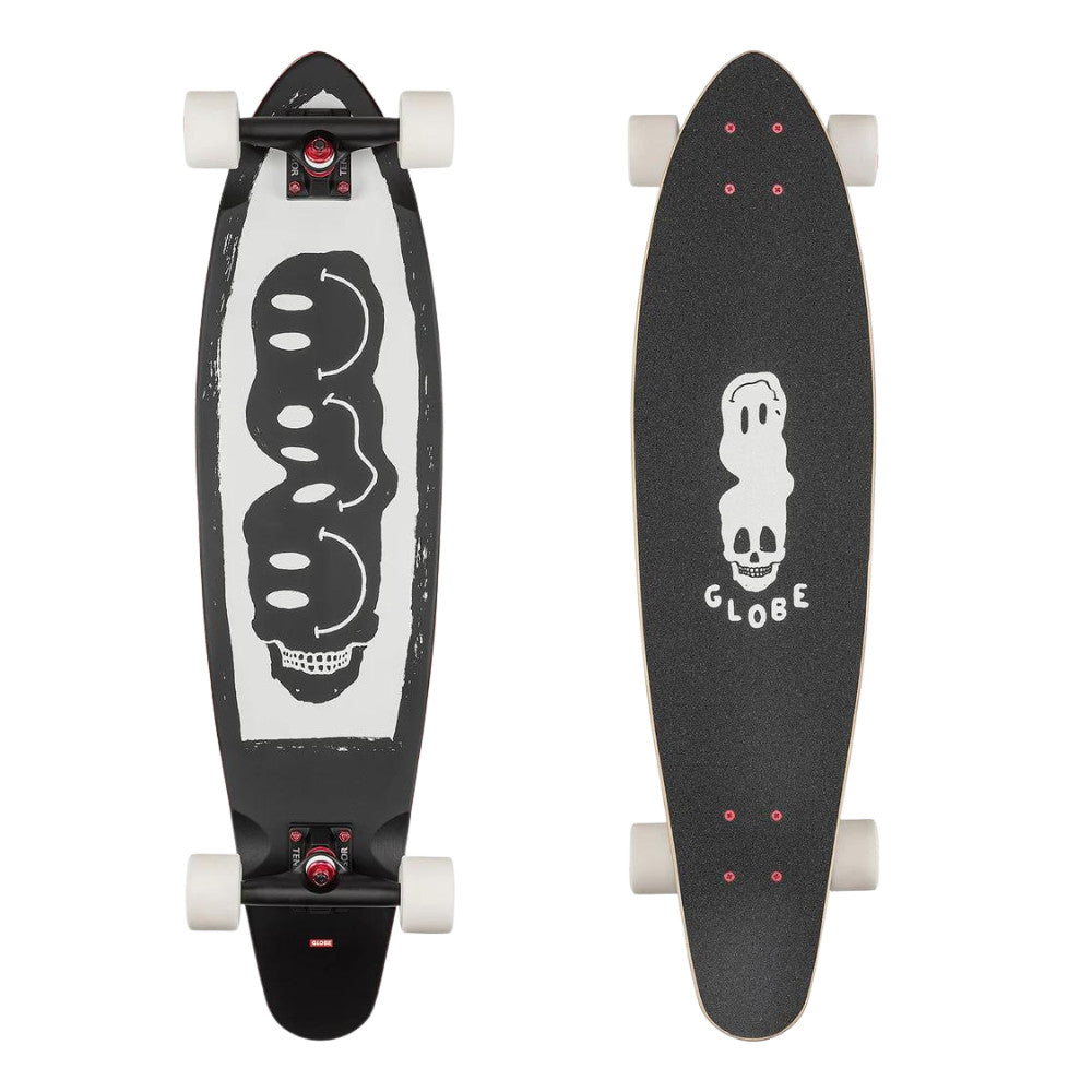 Globe Skateboards Bells Complete Black/White/Red 34
