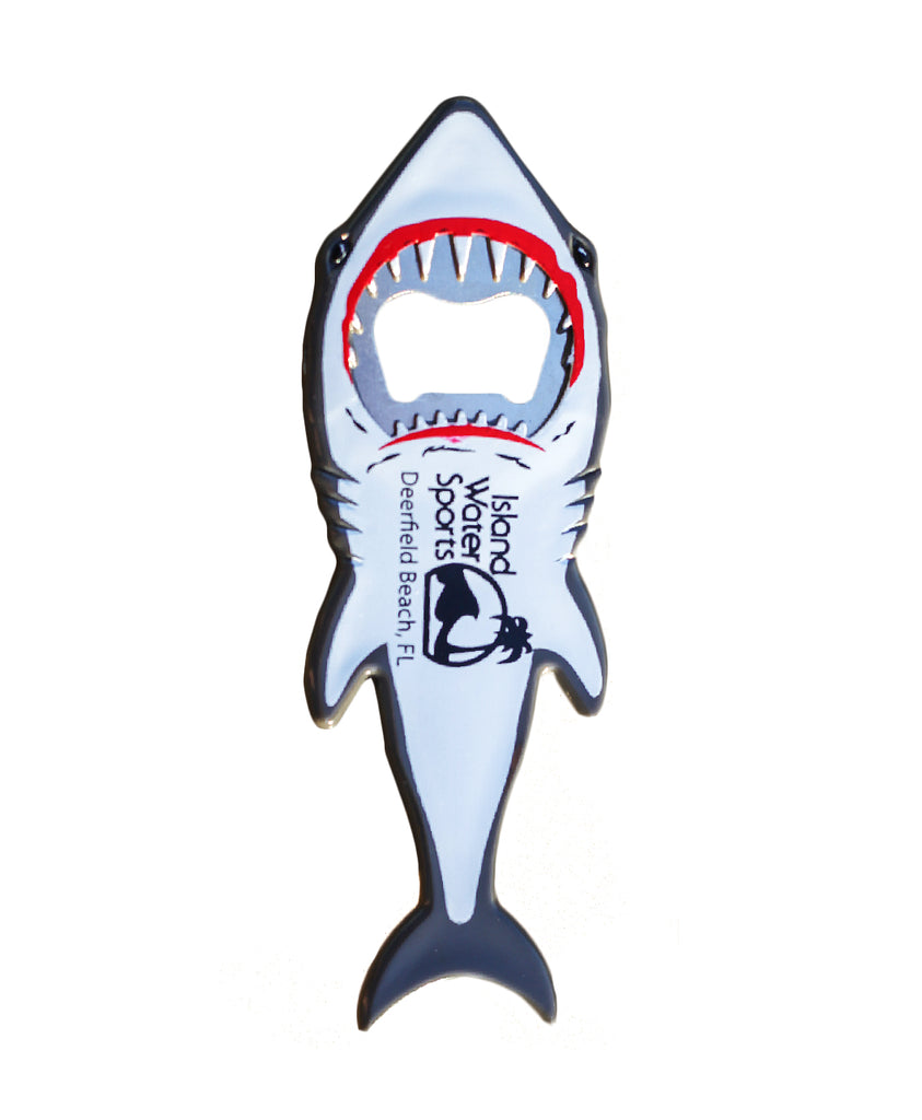 Island Water Sports Big Bite Shark Magnet Bottle Opener