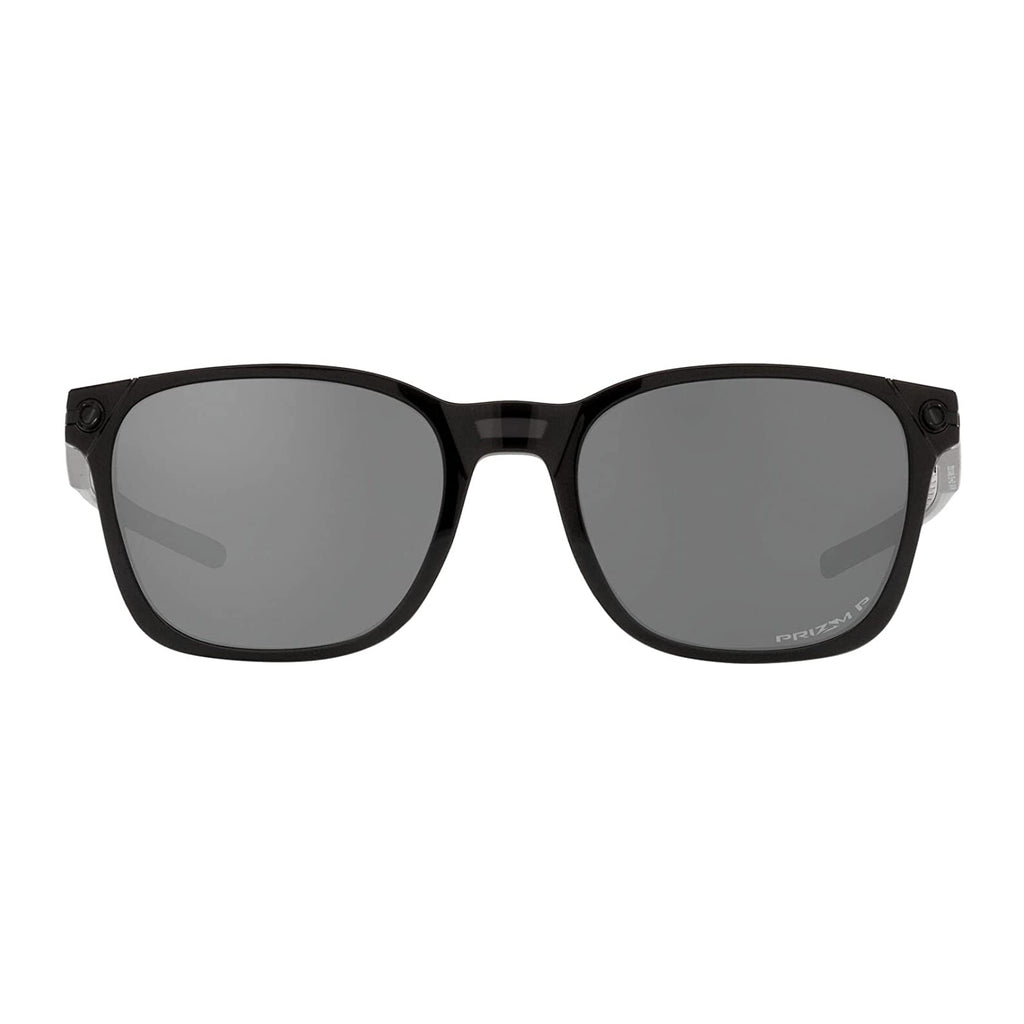 Oakley Ojector Polarized Sunglasses Blacktanium/Silver PRIZM Black Square