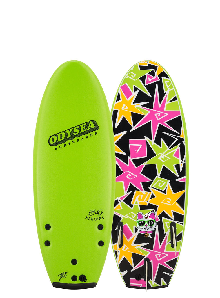 Odysea Special Pro Tri-Fin GN21-Lime Green 54in Kalani Robb