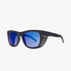 Electric JJF12 Polarized Sunglasses MatteBlack BluePolarPro Square