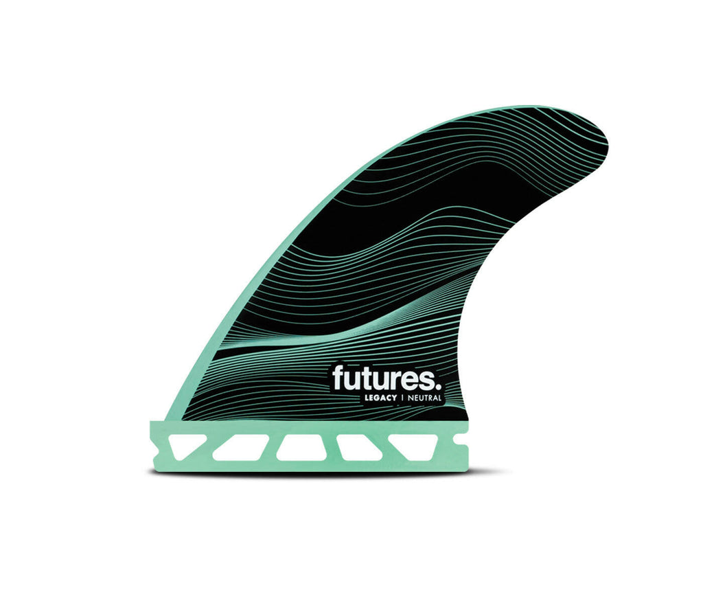 Future Fins F4 HC Legacy Thruster Fin Set Green S