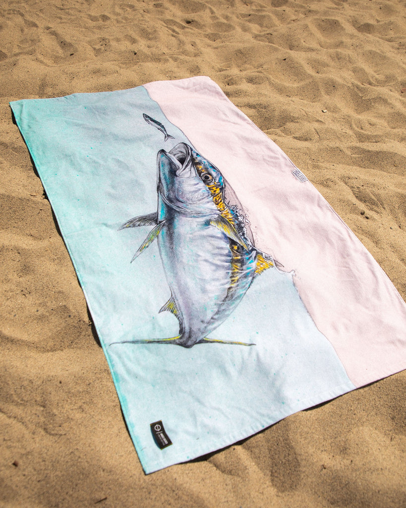 Amadeo Bachar Yellowtail Beach ECO Towel.